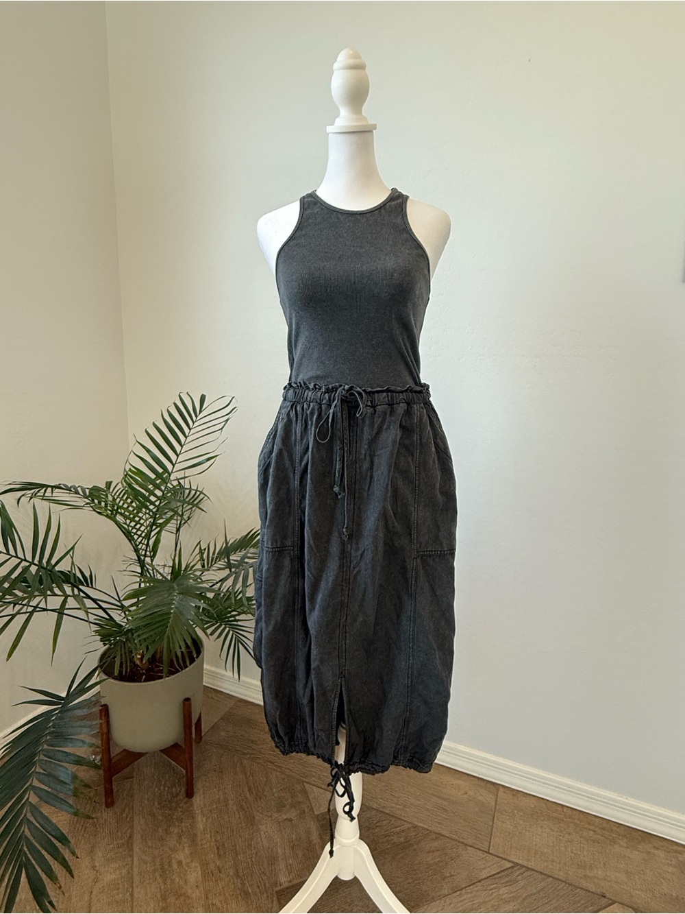 Daily Practice by Anthropologie - Be Bold Racerback Twofer Dress